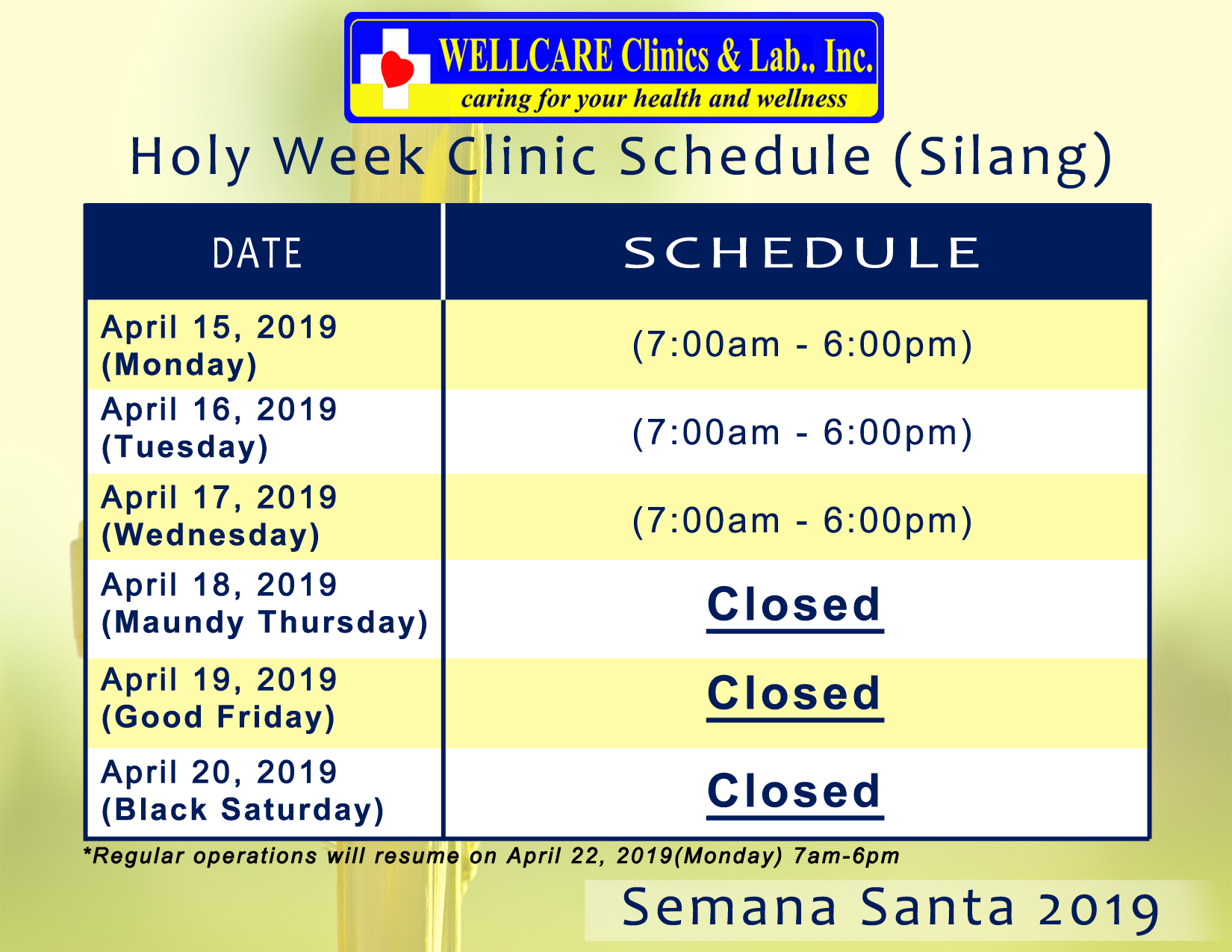 (Wellcare Silang branch) JP Rizal Steet San Vicente I. Silang, Cavite For more Inquiries call us at (046)687-7792, 0925.5505780
