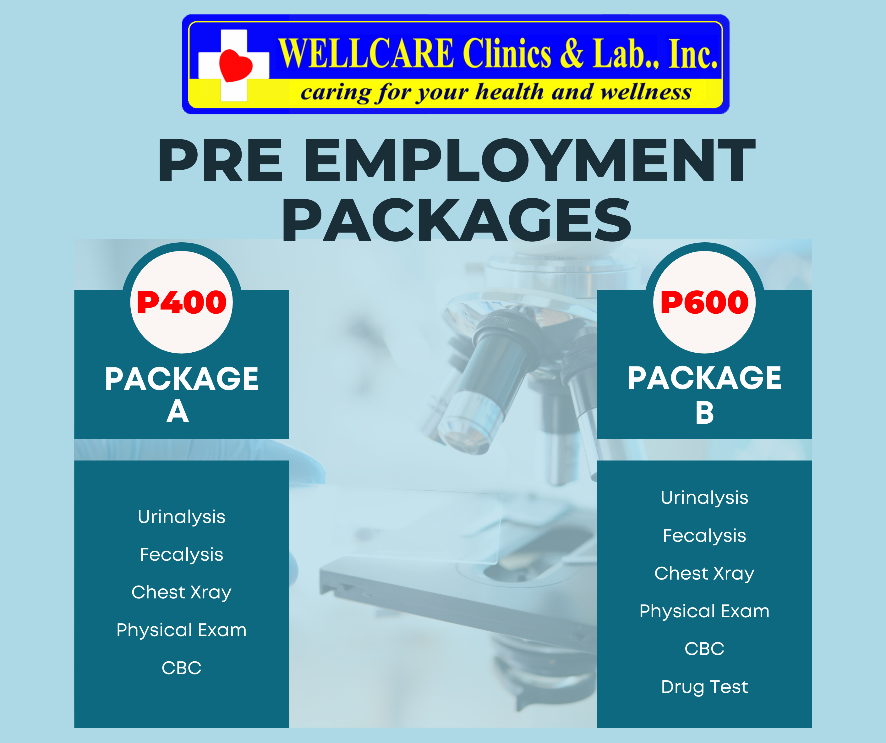 PRE EMPLOYMENT PACKAGES (1)
